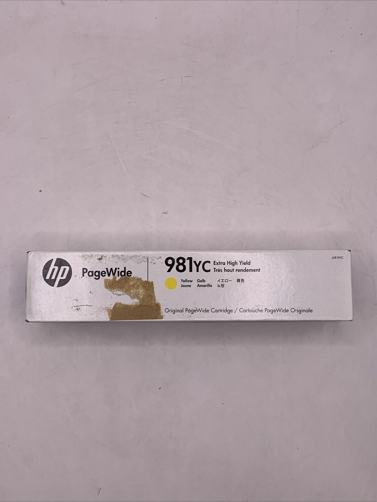 New OEM Genuine HP 981YC Ink Cartridge Yellow PageWide Cartridge