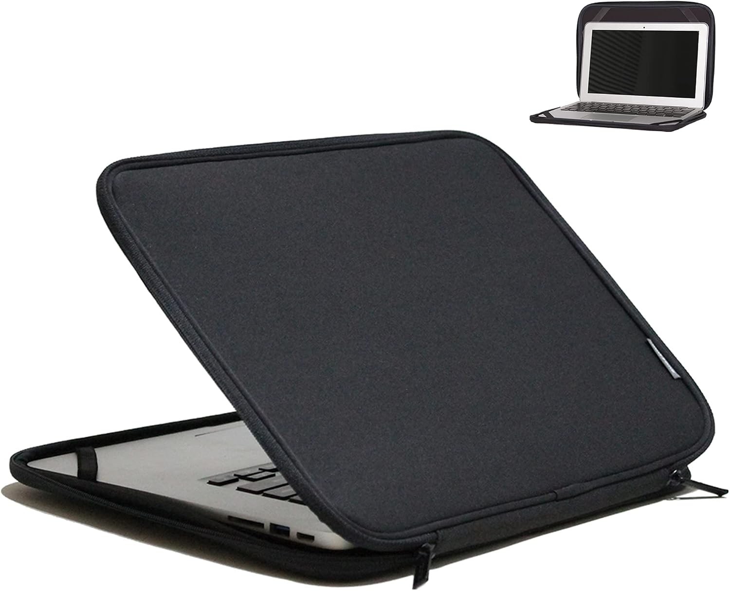 Laptop Sleeve 17.3 Inch Foldable Slim Case Lightweight Bag Notebook Computer Car