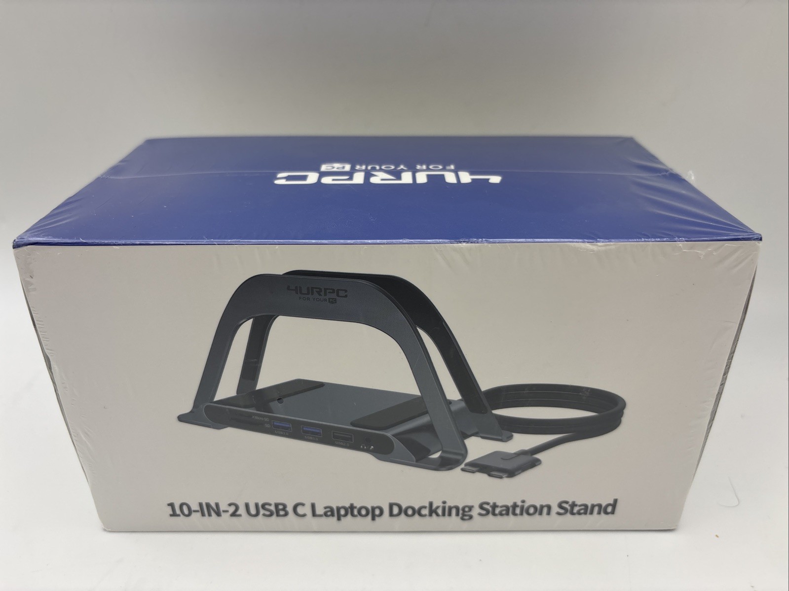4URPC 10-in-2 USB  C Dual Laptop Docking Station