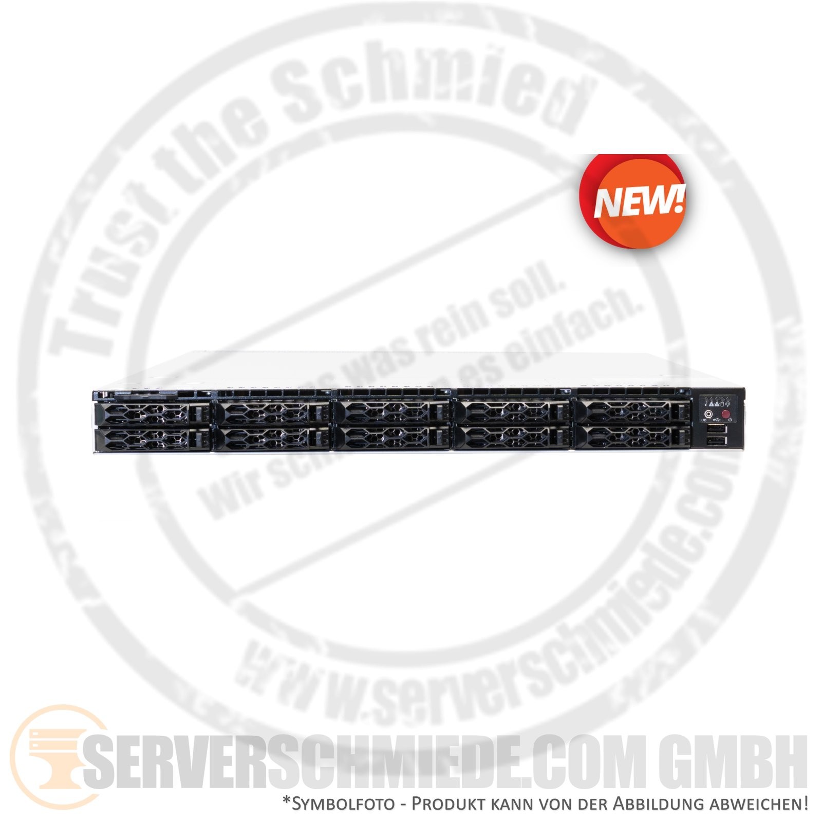 Supermicro CSE-LB16TS H12 19" 1U 10x SAS NVMe AMD EPYC Gen2 Gen3 +NEW+