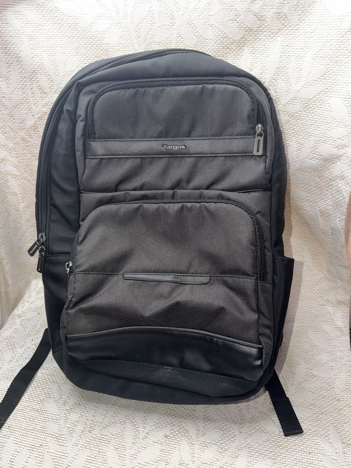 Targus CitySmart Advanced Checkpoint-Friendly Backpack Black Work School Travel