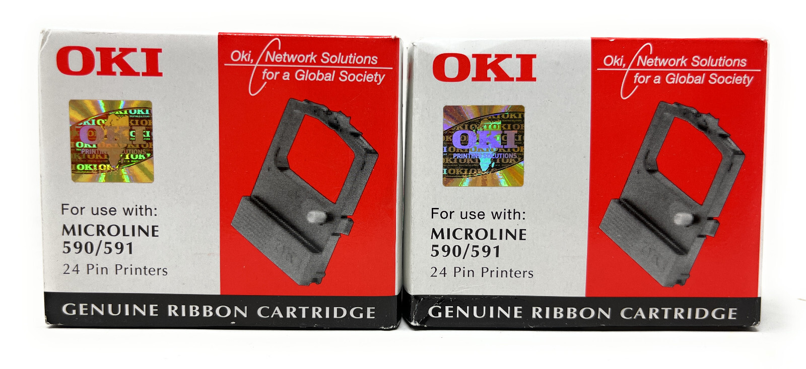 Oki 09002316 Original Ribbon for Oki Microline ML590/ML591 [X2 Pcs]