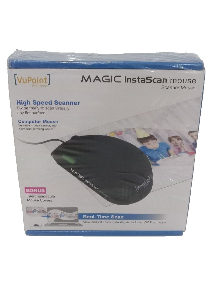 New Sealed VuPoint Magic InstaScan Mouse