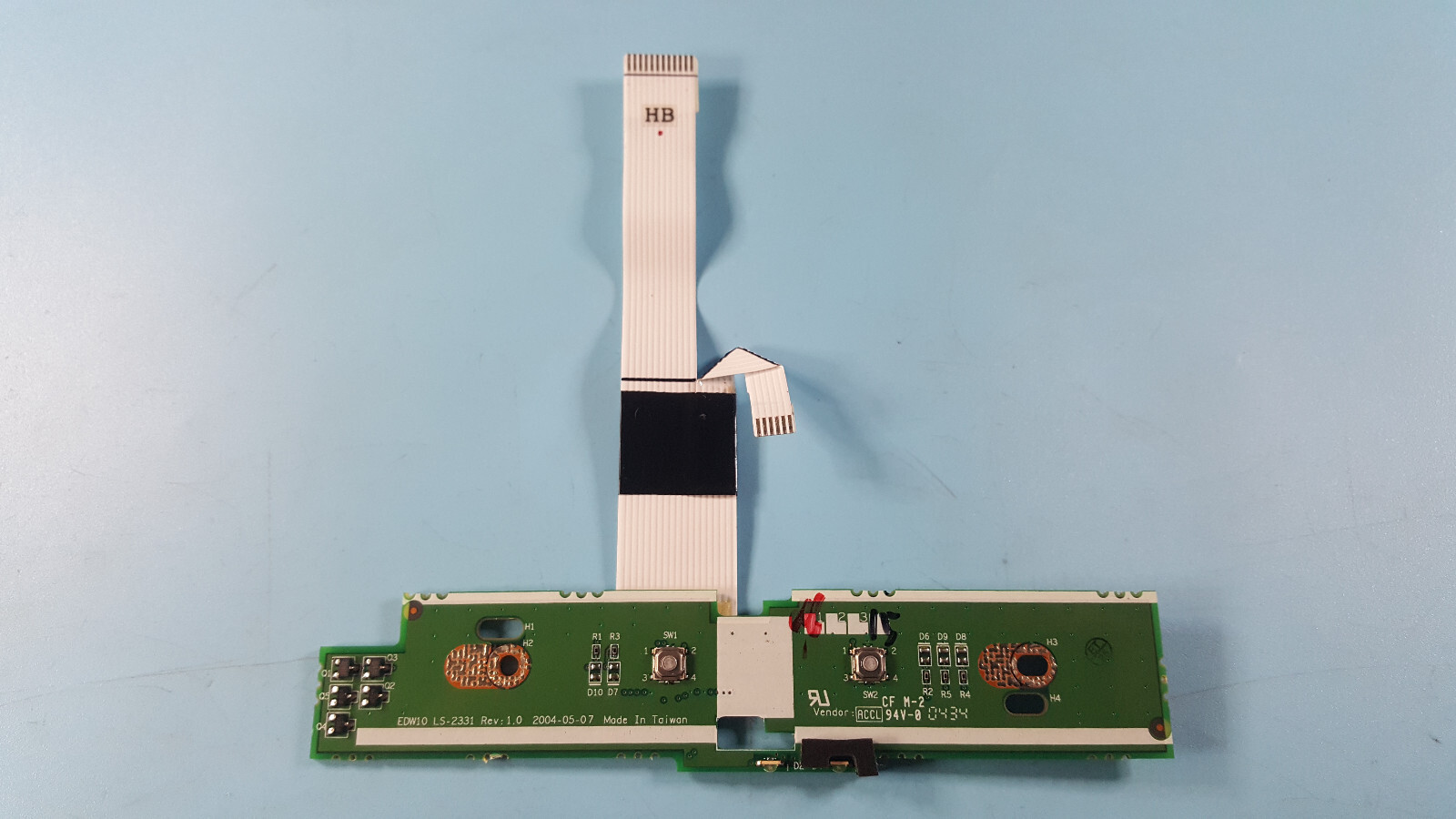 Toshiba Satellite EDW10 LS-2331 Left and Right Click Board