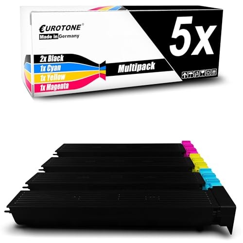 Eurotone 5x Toner Cartridge Compatible Multicolour