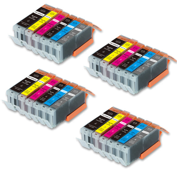 24 PK New Ink Set  with chip for Canon Series 270 271 Pixma MG7720 MG7700