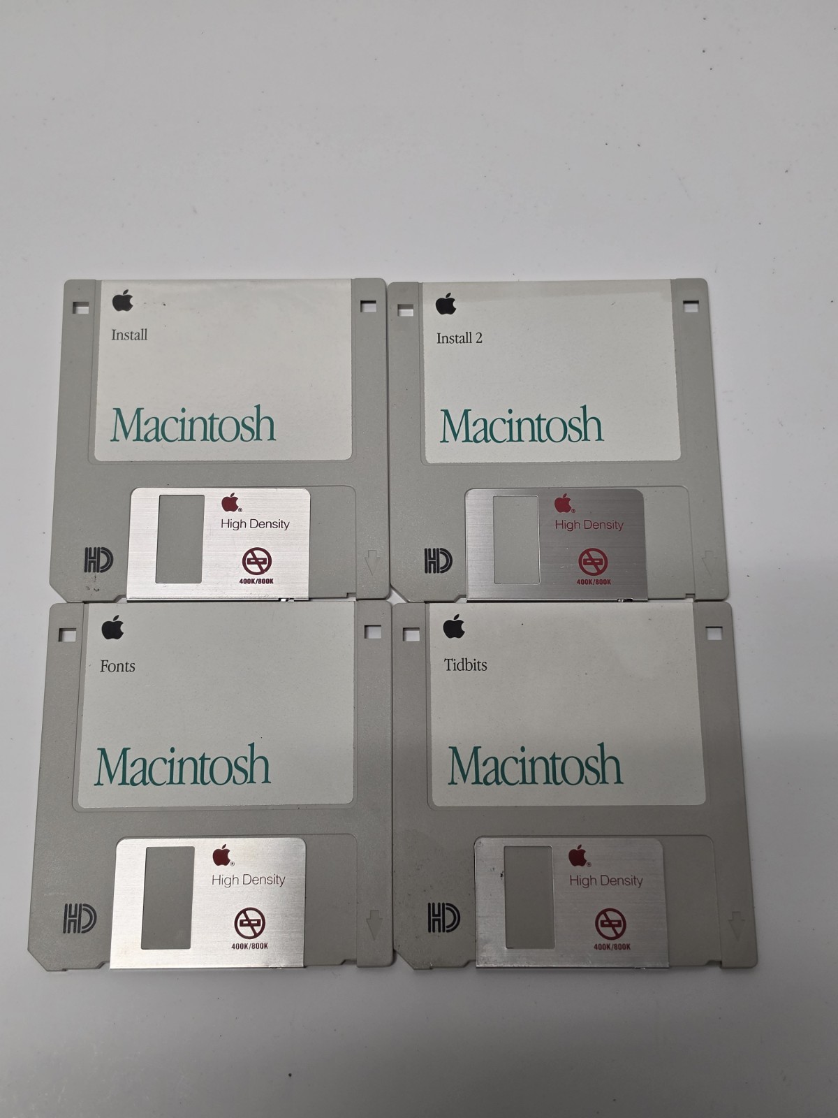 Vintage Apple Macintosh Version 7.1 Lot/Set 3.5" Floppy Disk Software