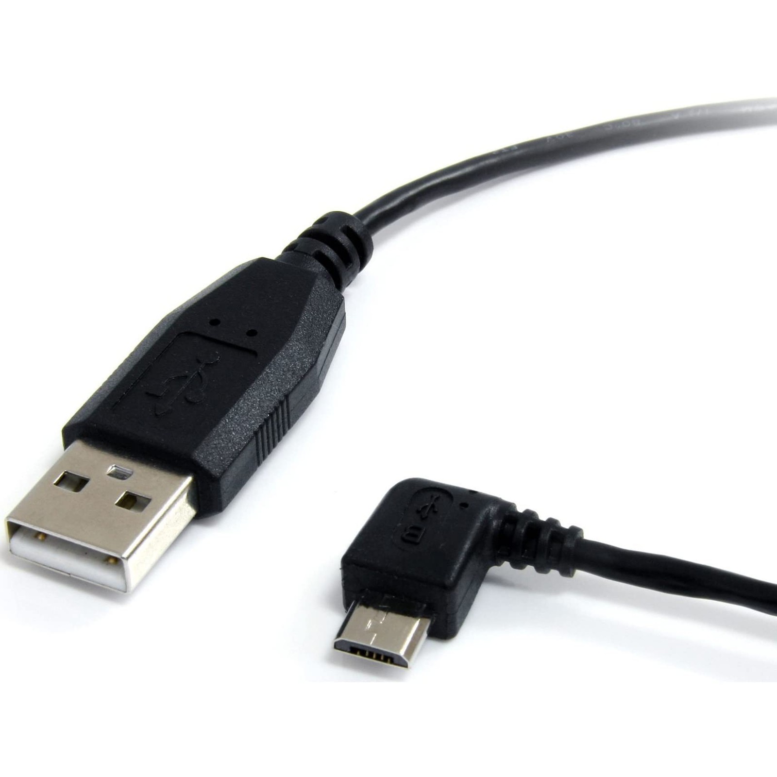 StarTech.com 6 ft. (1.8 m) USB to Micro Cable - 2.0 6 ft / 2m, Black 
