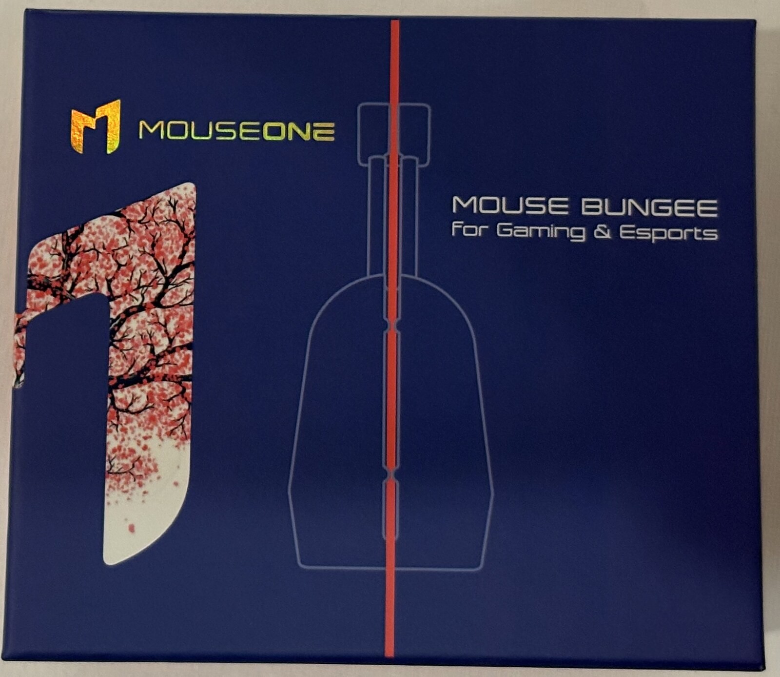 MouseOne Mouse Bungee Cherry Blossom Edition Gaming Cable Holder Cord Management