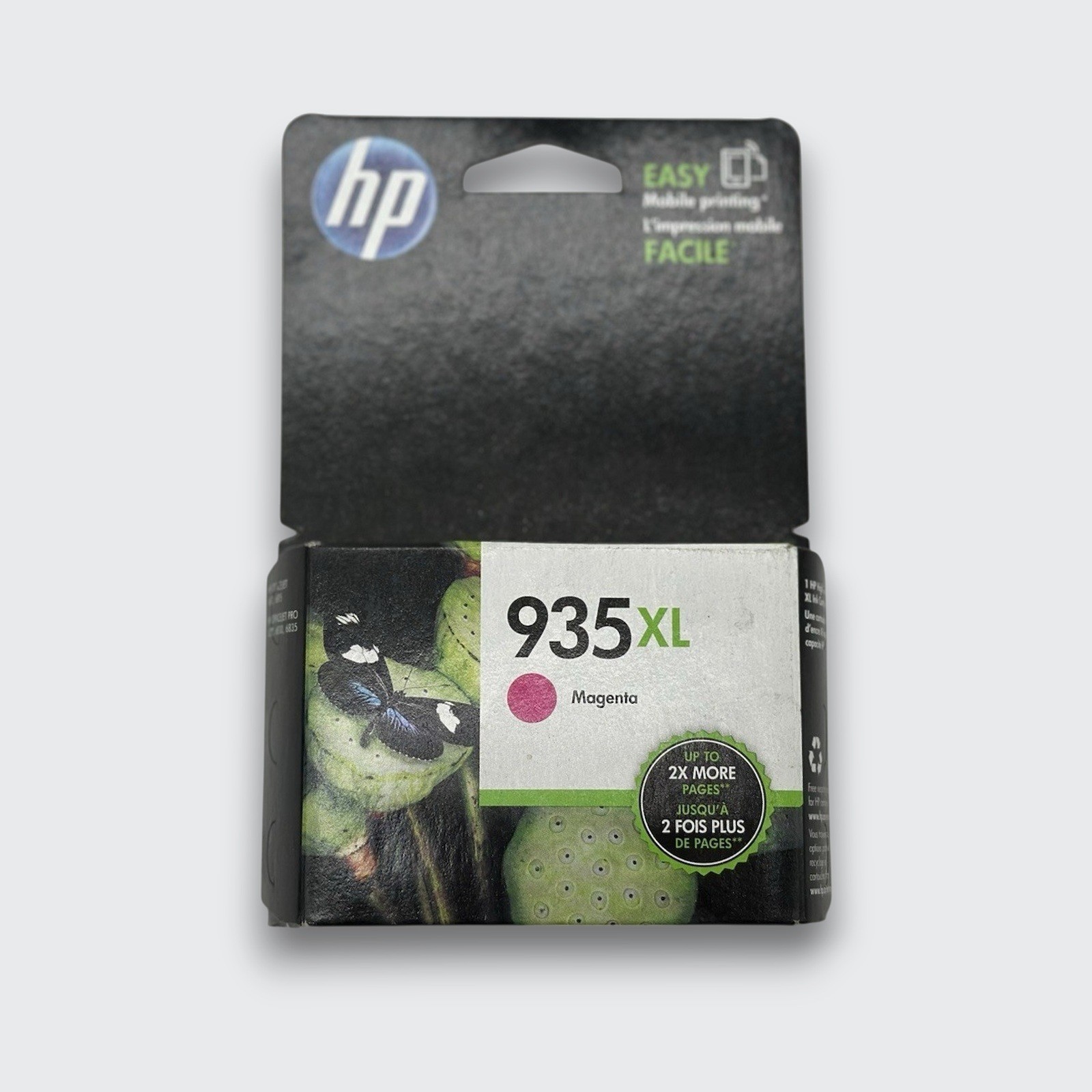 HP 935XL Magenta High Yield Original Ink Cartridge (C2P25AN) New Open Box