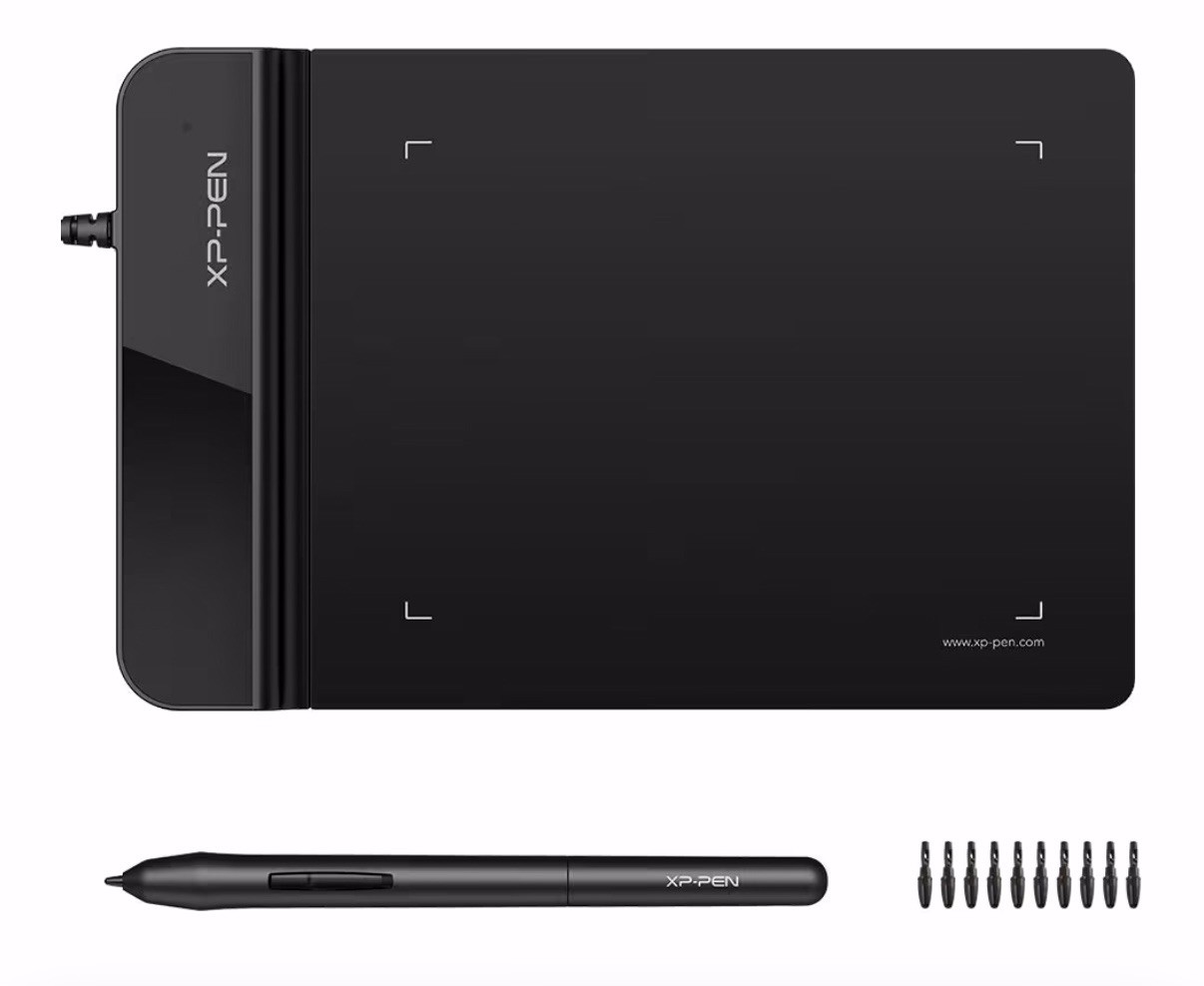 XP-Pen G430 OSU Tablet Ultrathin Graphic Tablet - Black