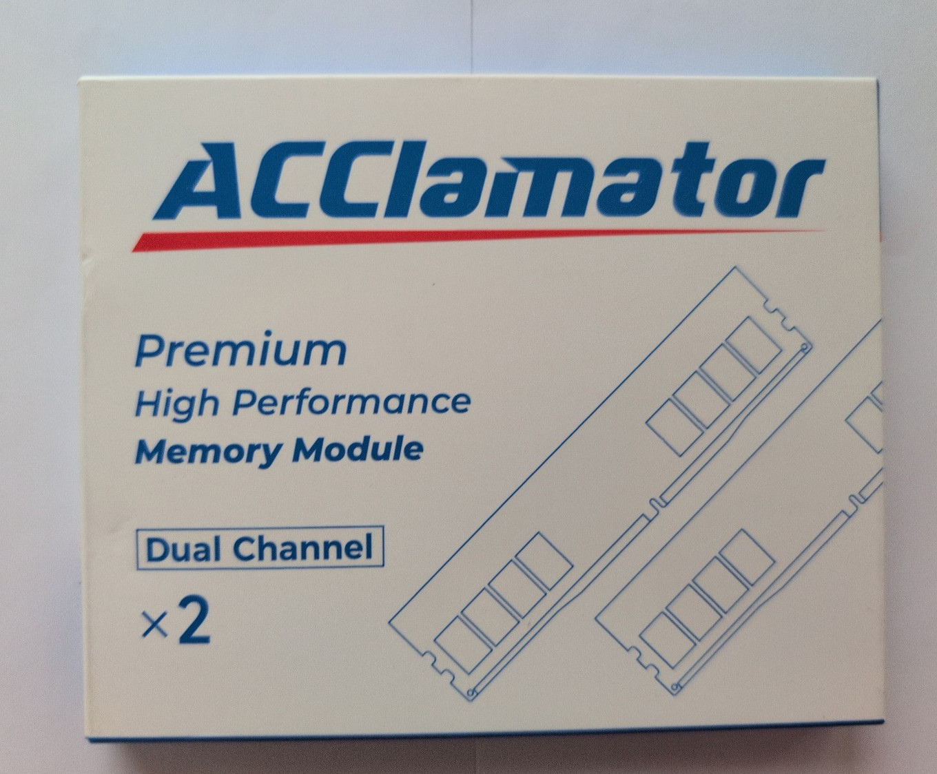 Acclamator 2x8GB DDR3 RAM (1600mhz) (New)
