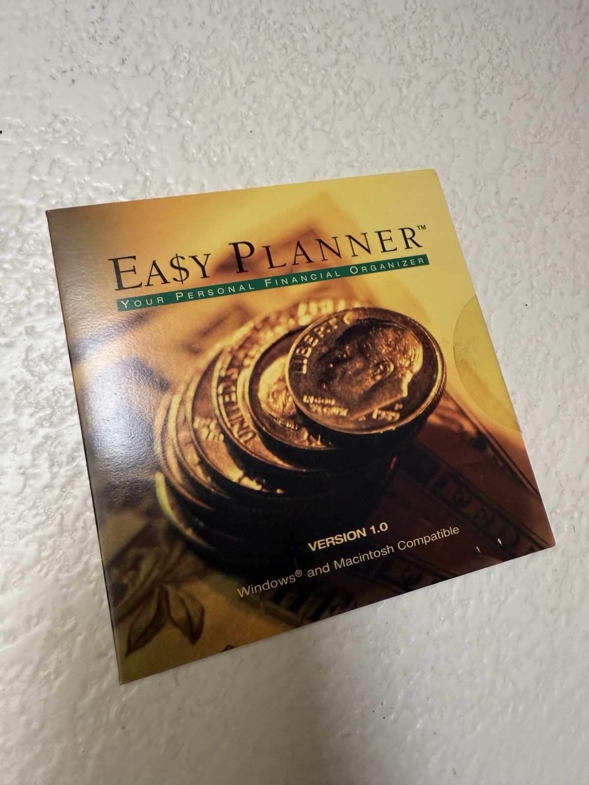New Sealed Easy Planner Financial Cd ROM Planner Software For Computer