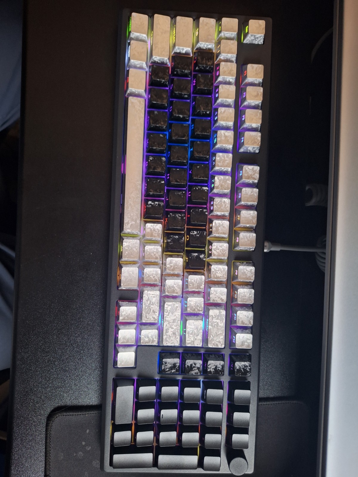 Epomaker galaxy 100 mechancal keyboard with RGB Backlit 