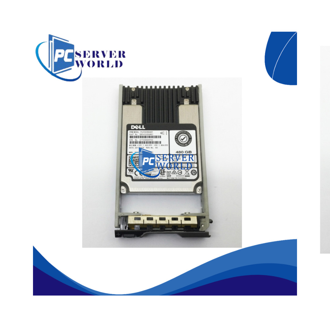 43PCJ DELL 480GB 12GBPS MU SAS 2.5" SSD HARD DRIVE 043PCJ PX05SVB048Y