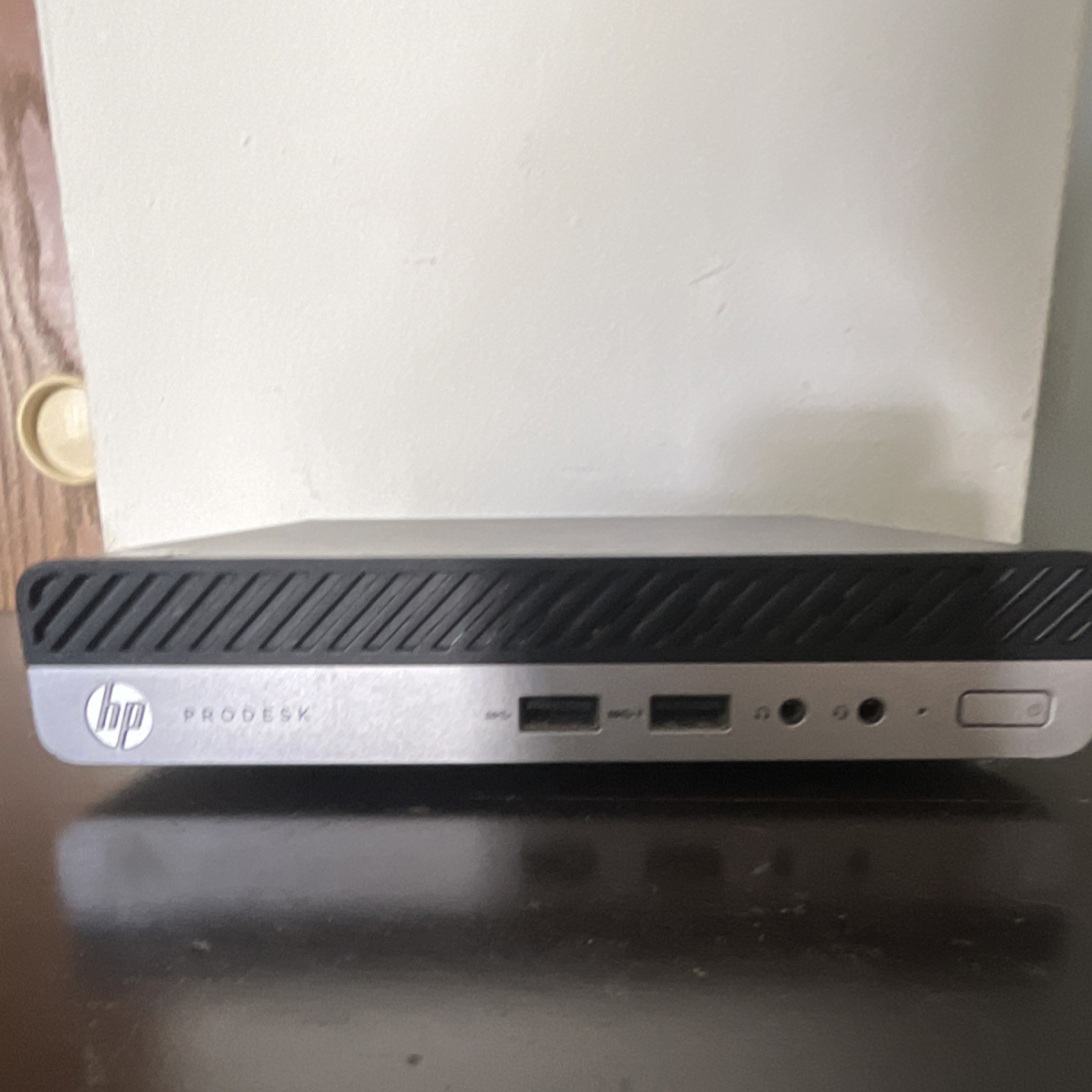 HP ProDesk 405 G4 Desktop Mini PC Black USB Ethernet Office Casual Computing