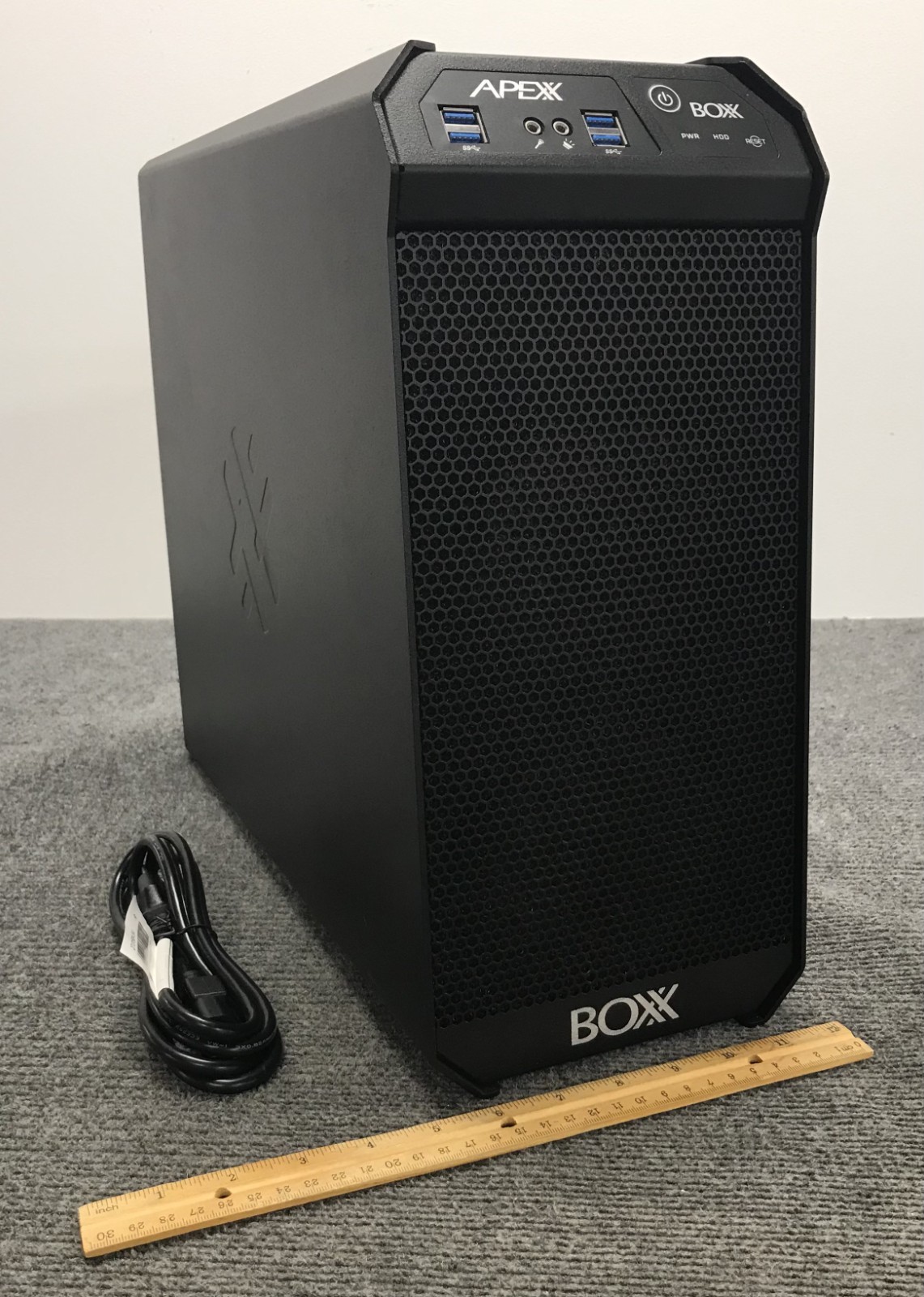 BOXX Technologies APEXX A3_01 Desktop Ryzen 7 5800X 32GB RAM 1TB NVMe w/Cord