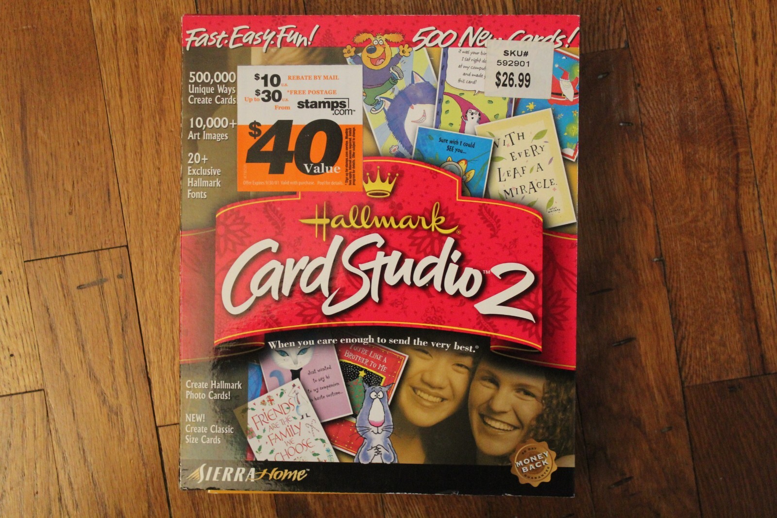 Hallmark Card Studio 2 (2000, CD-ROM, MISB)