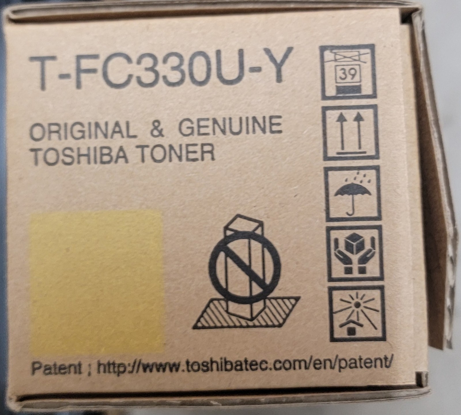 Yellow & Cyan Genuine Toshiba Toners  T-FC330U. READ DESCRIPTION 
