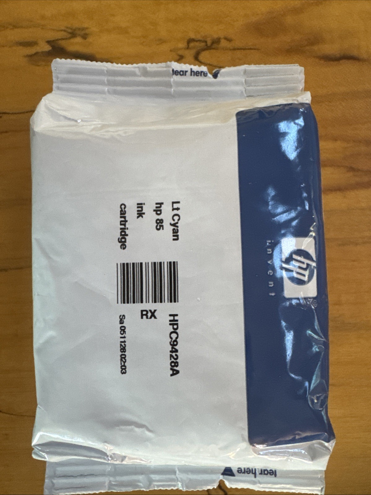 HP Lt Cyan HP85 - HPC9428A - Exp Date May 2028