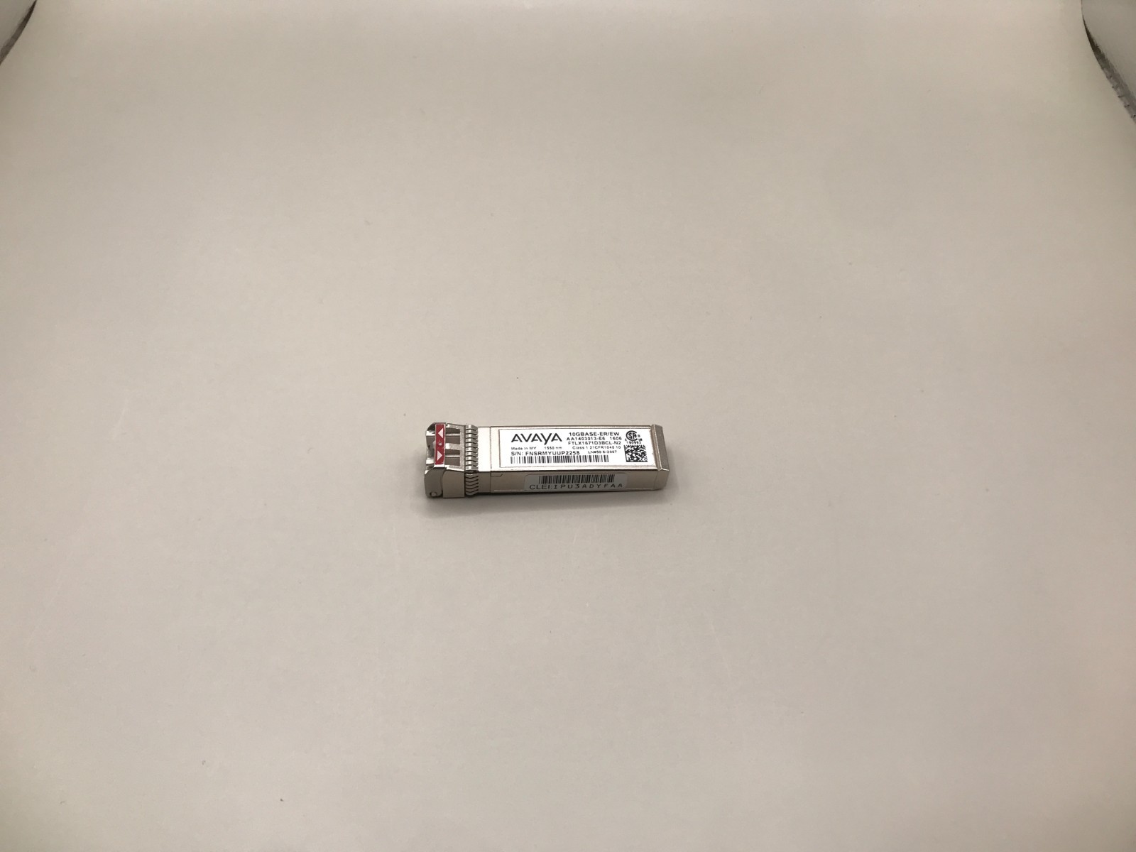 AVAYA AA1403013-E6  SFP+ER 10GBASE-ER/EW SFP+ 1550NM SMF 40KM. TRANSCEIVER