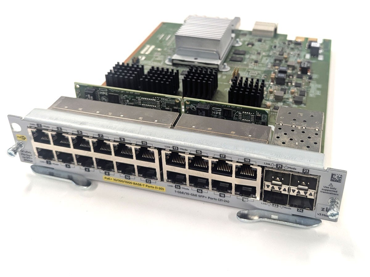AU SELLER J9990A HPE ARUBA 5400R 20P 10/100/1000BASE-T PoE+ 4-Port SFP+ - TESTED