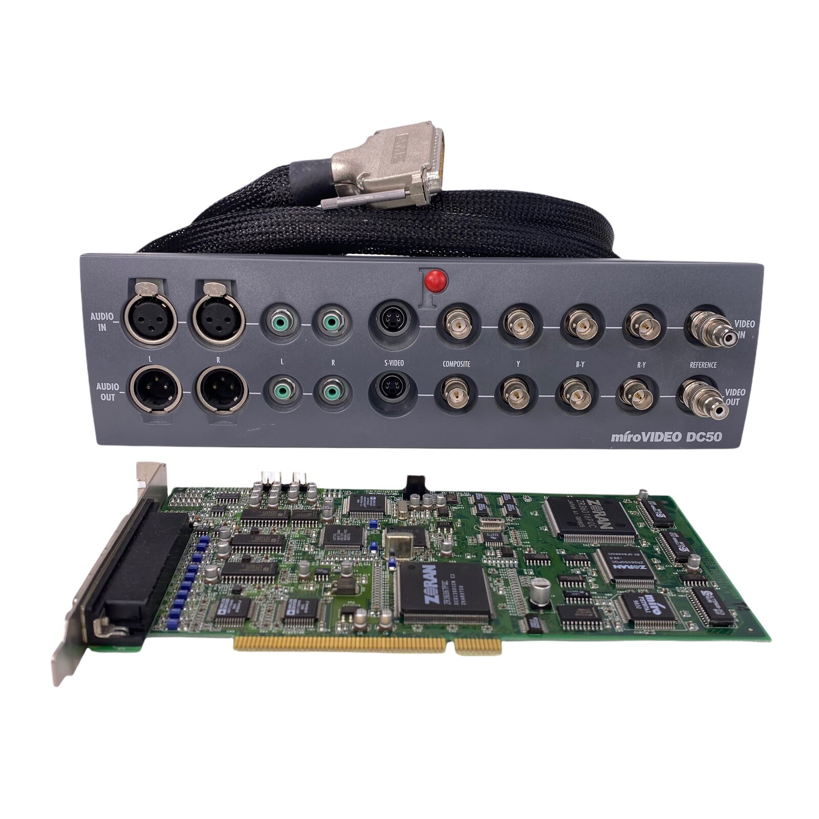 Pinnacle Systems miroVIDEO DC50 PCI video edit card CAIPD-660179-3.0 