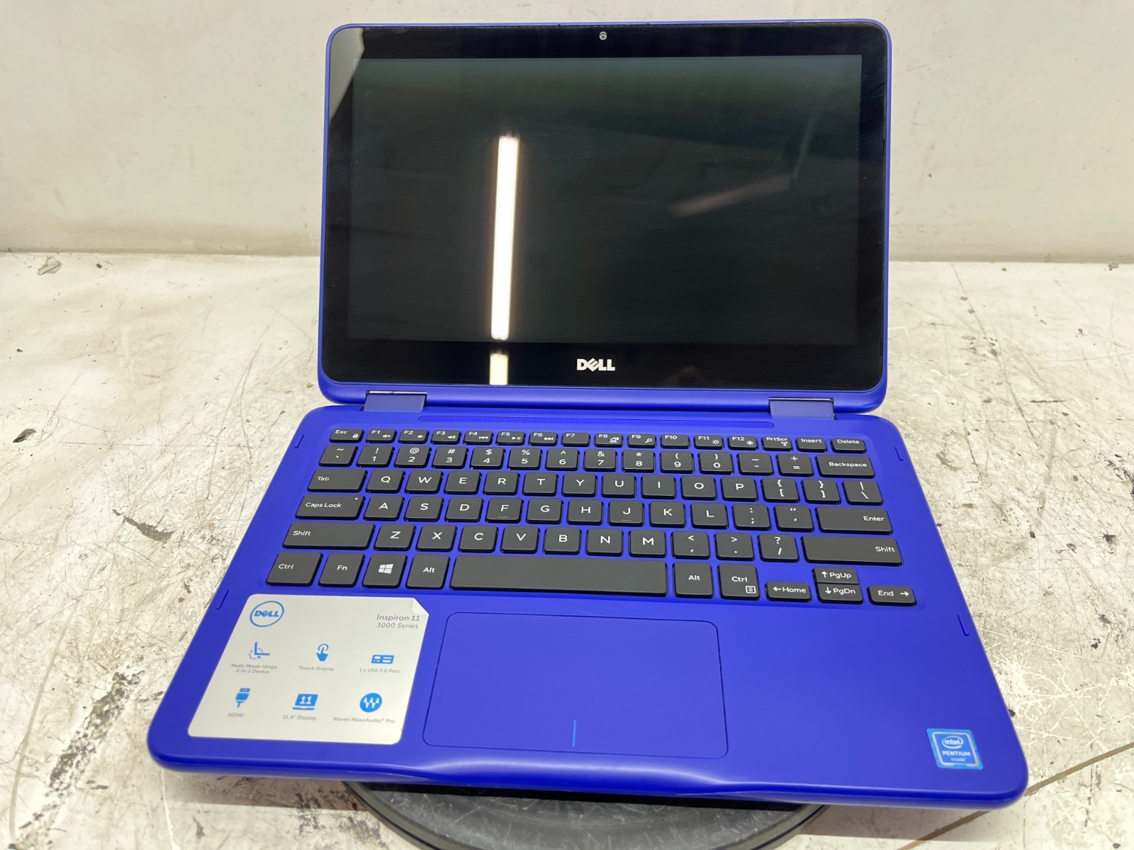 Dell Inspiron 11-3168 Intel Pentium N3710 1.6GHz 4GB NO HDD