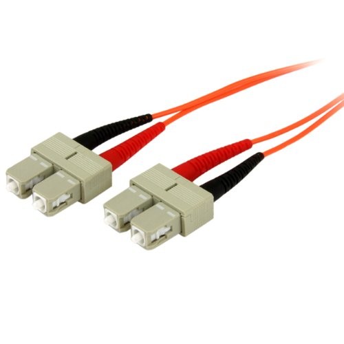 Startech IT 50FIBPSCSC3 3m Fiber Optic Cable SC/SC OM2 Plenum