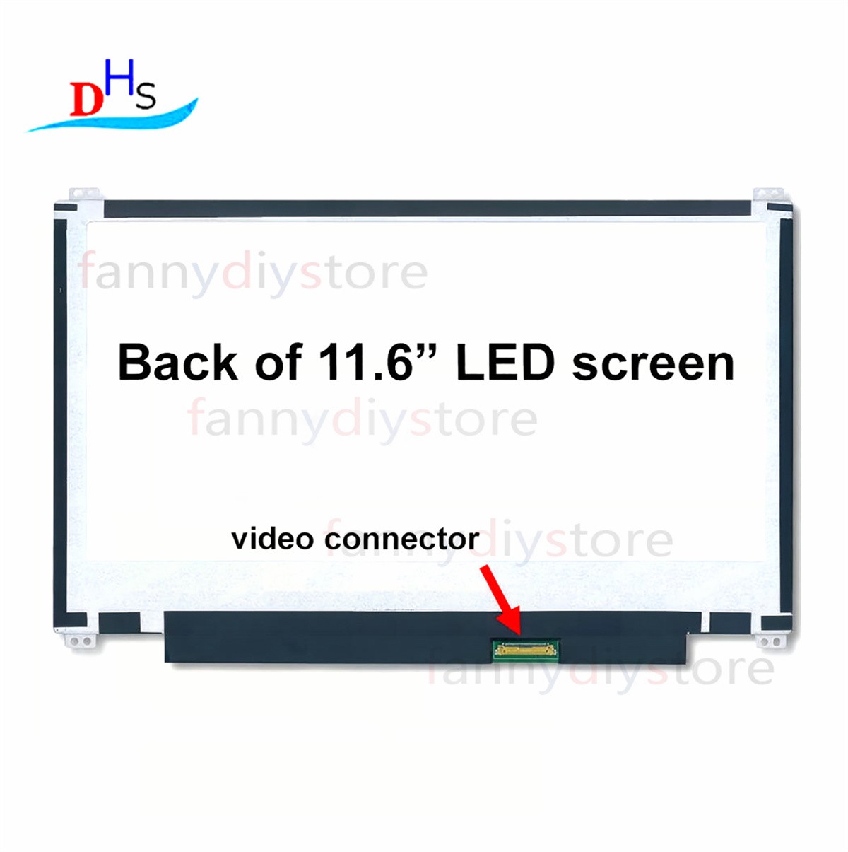 18010-11601200 ASUS L203 L203M L203MA 30PIN LCD LED Screen 11.6" Non-Touch