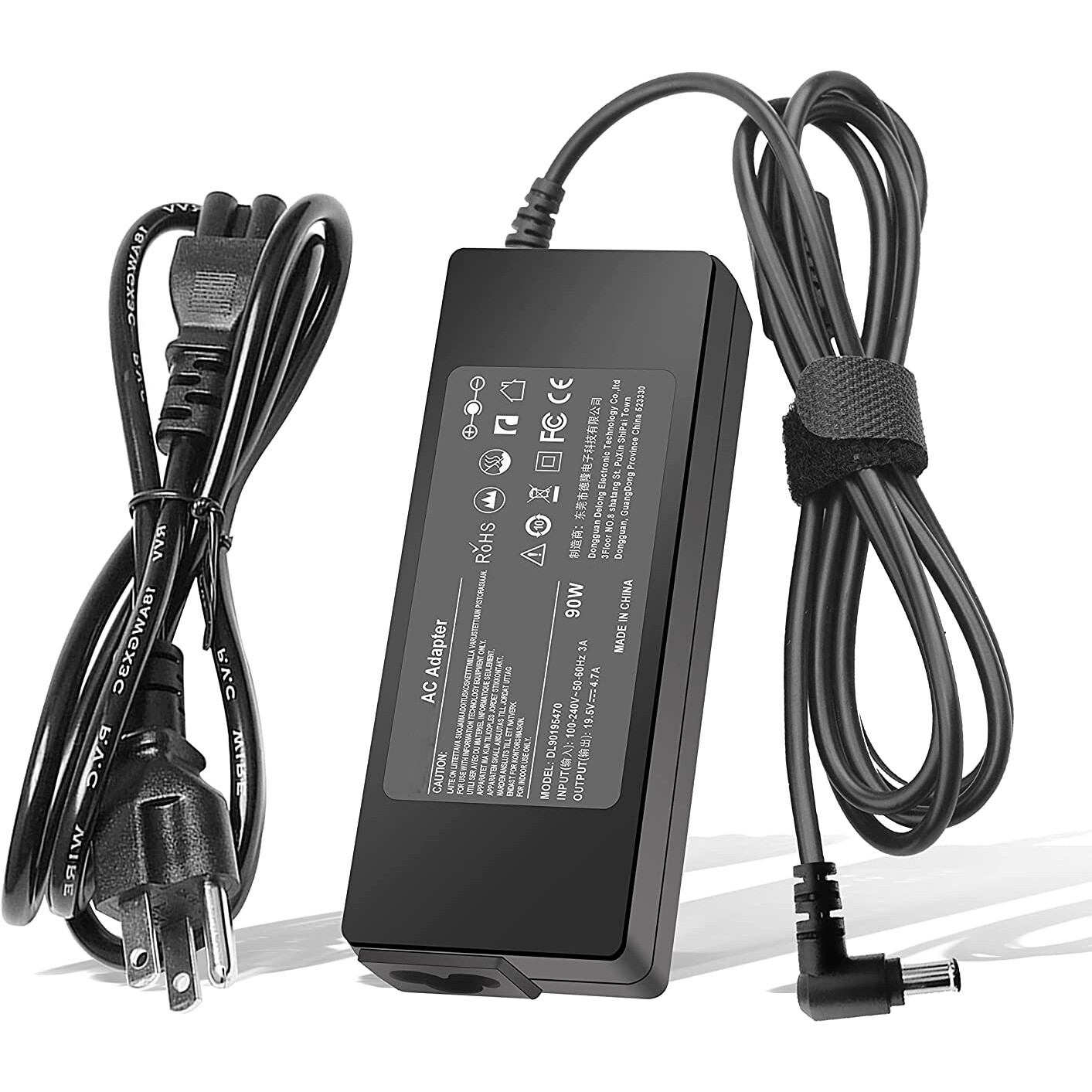 90W 19.5V 3.34A 4.7A AC Adapter for Sony Vaio VGP-AC19V61 VGP-AC19V48 6.5x4.4mm