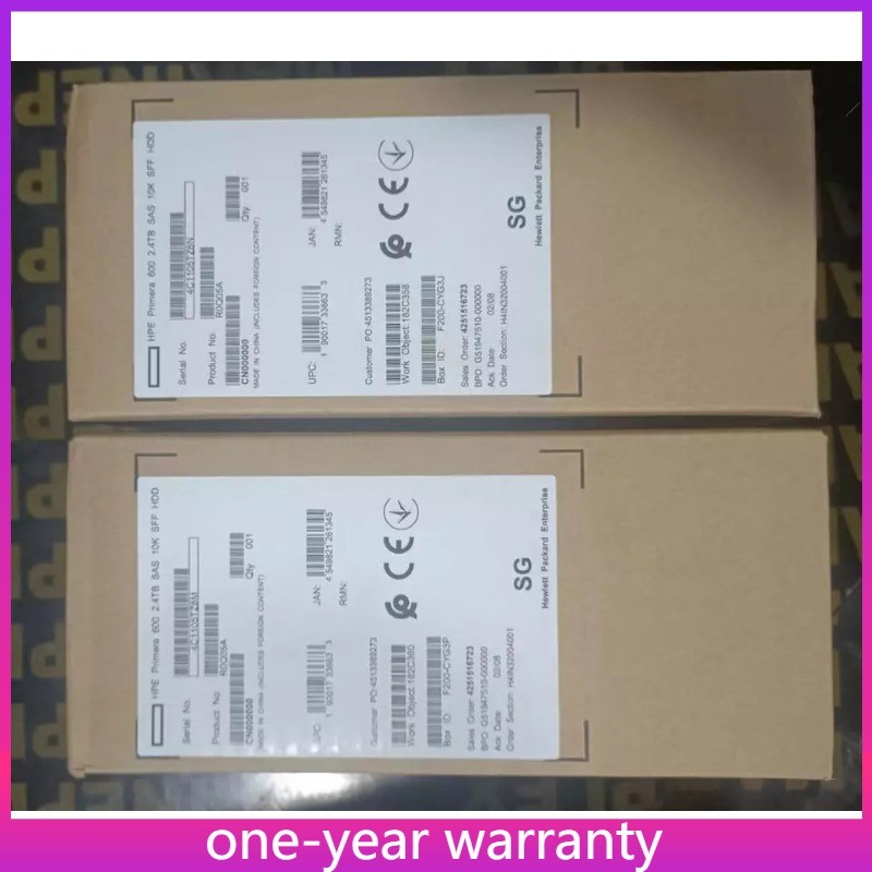 NEW HPE Primera 600 R0Q05A P13378-001 2.4TB SAS 12G 2.5" 10K SFF HDD Hard Drive