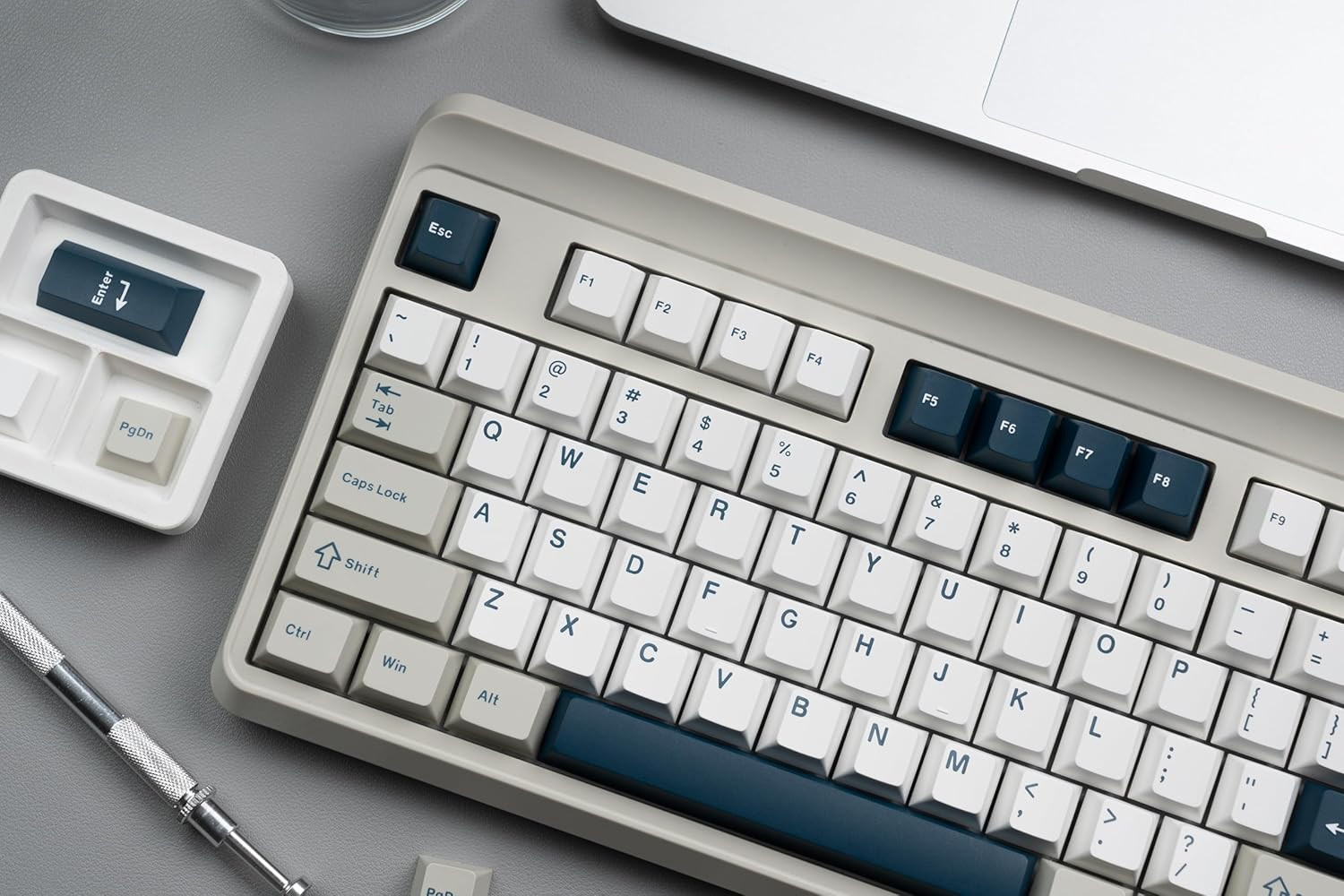 PBT Keycaps Set, Doubleshot 137 Key Caps,Cherry Profile Custom Keycap