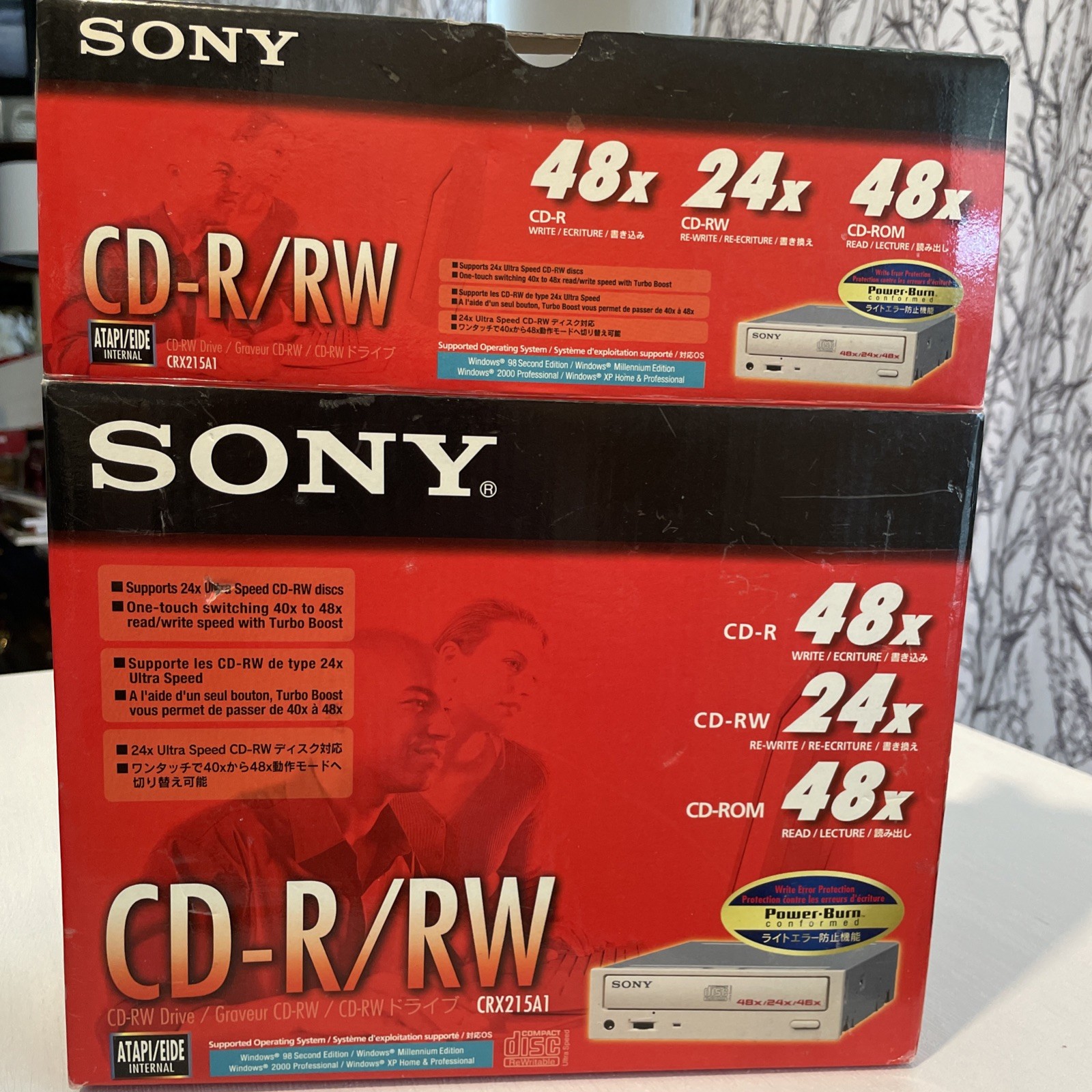 Sony CRX215A1 CD-R/RW/ROM Power-Burn Open Box Preowned