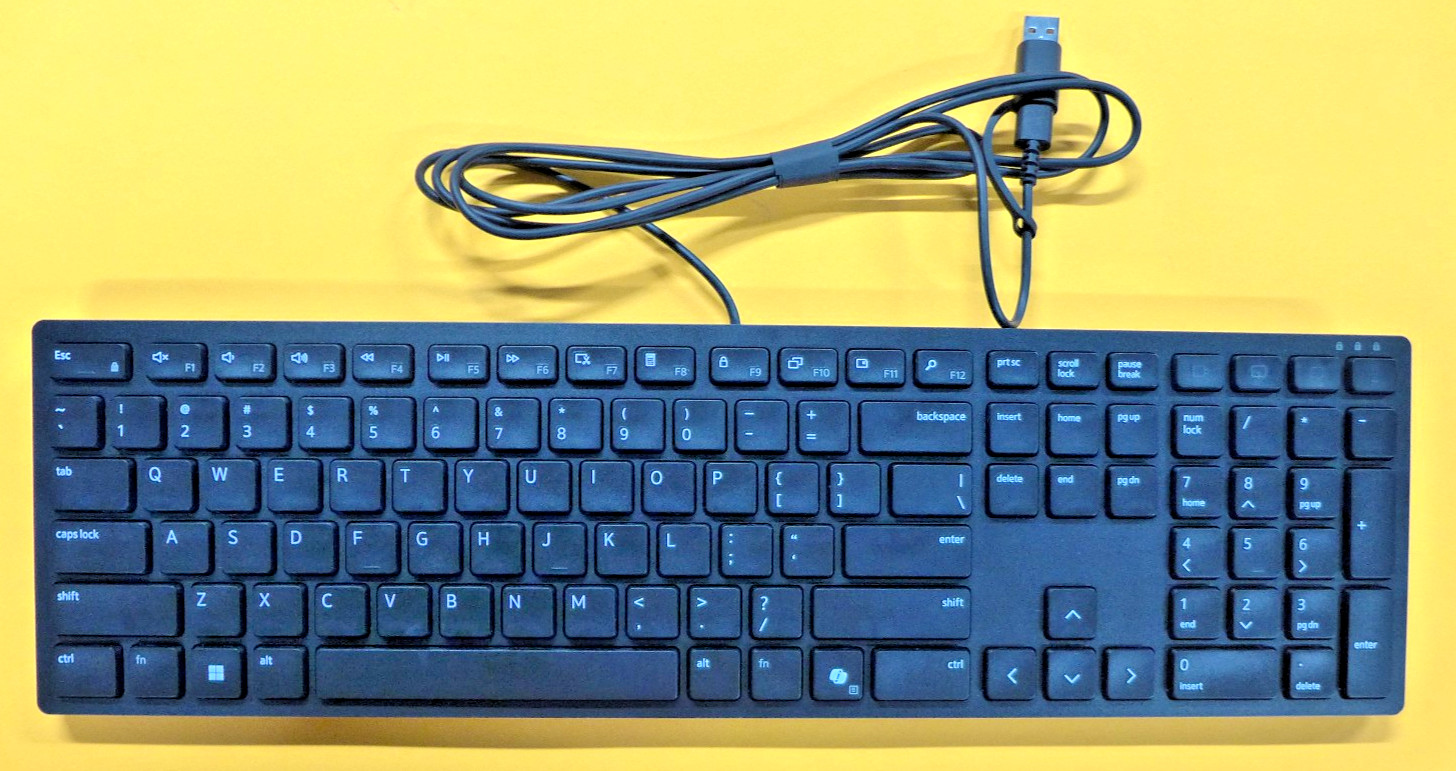 NEW Dell Pro Wired Collaboration Keyboard KB525C HJ0Y3