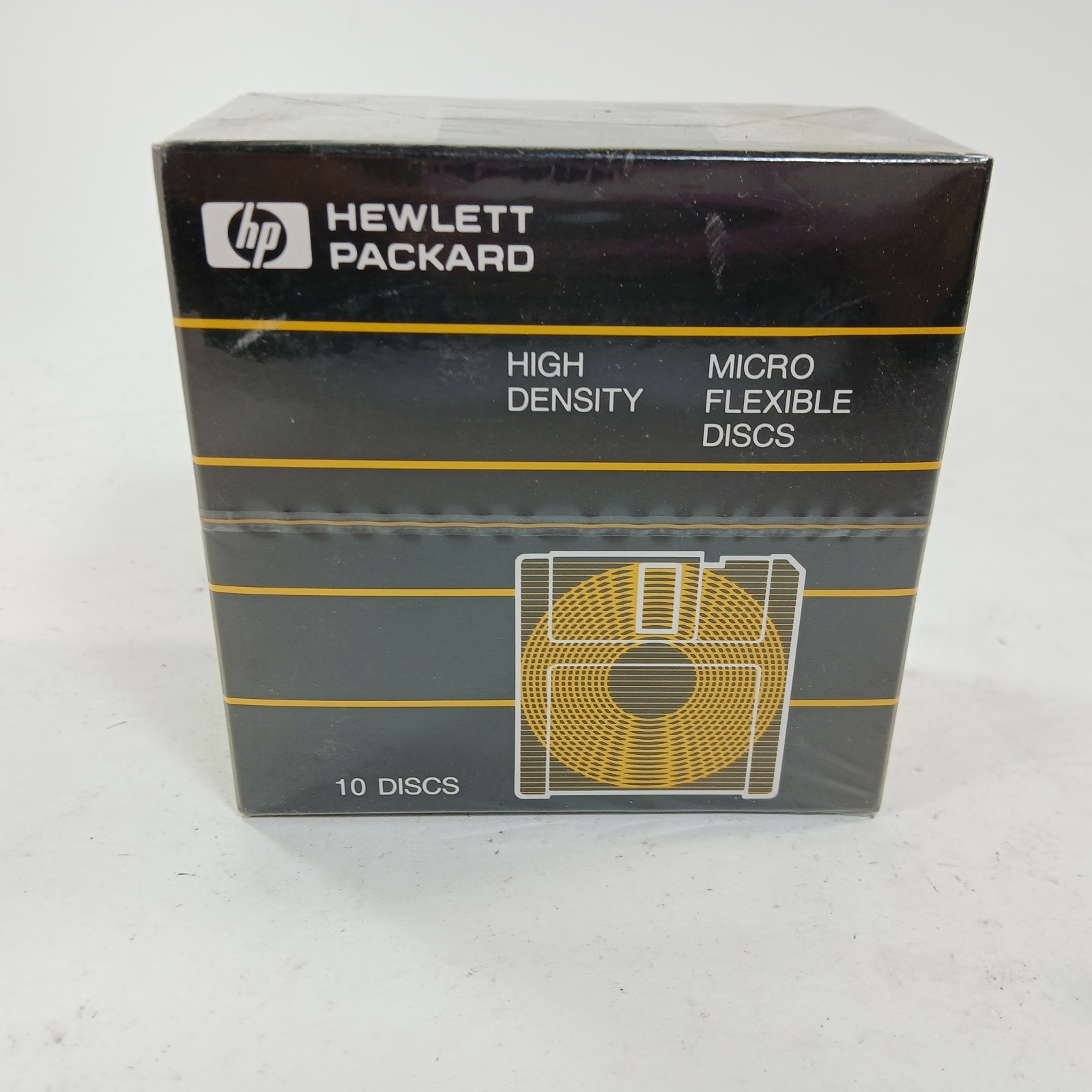 Vintage HP Hewlett Packard pack of 10 Sealed Single Side Micro Flexible Discs