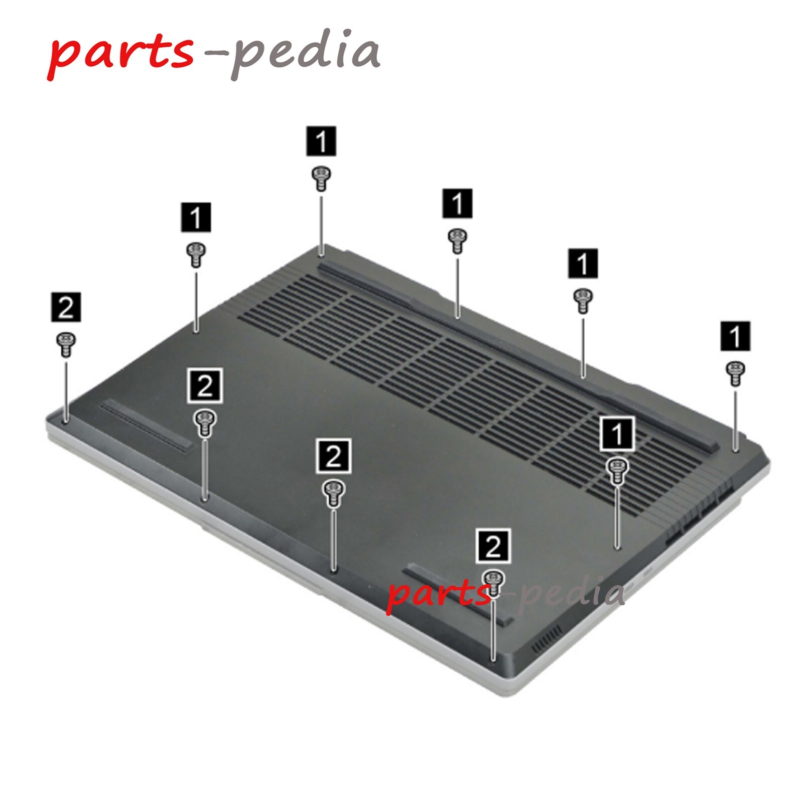 10pcs/Lot New Screws Legion 5 15IAH7H 5 15ARH7H to Bottom Case Base Cover