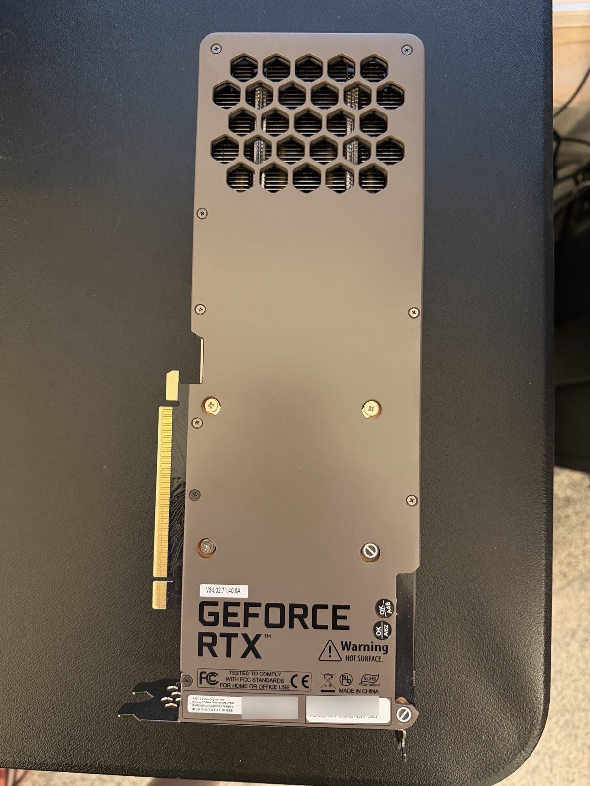 PNY RTX 3080 10GB GDDR6X XLR8 Gaming REVEL EPIC-X RGB Triple Fan LHR GPU