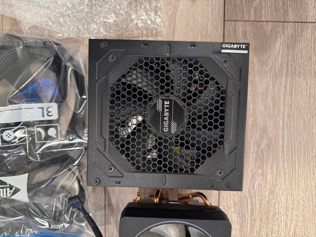Gigabyte P850GM 850W 80 Plus Gold Power Supply Unit + Extension Cables Tested