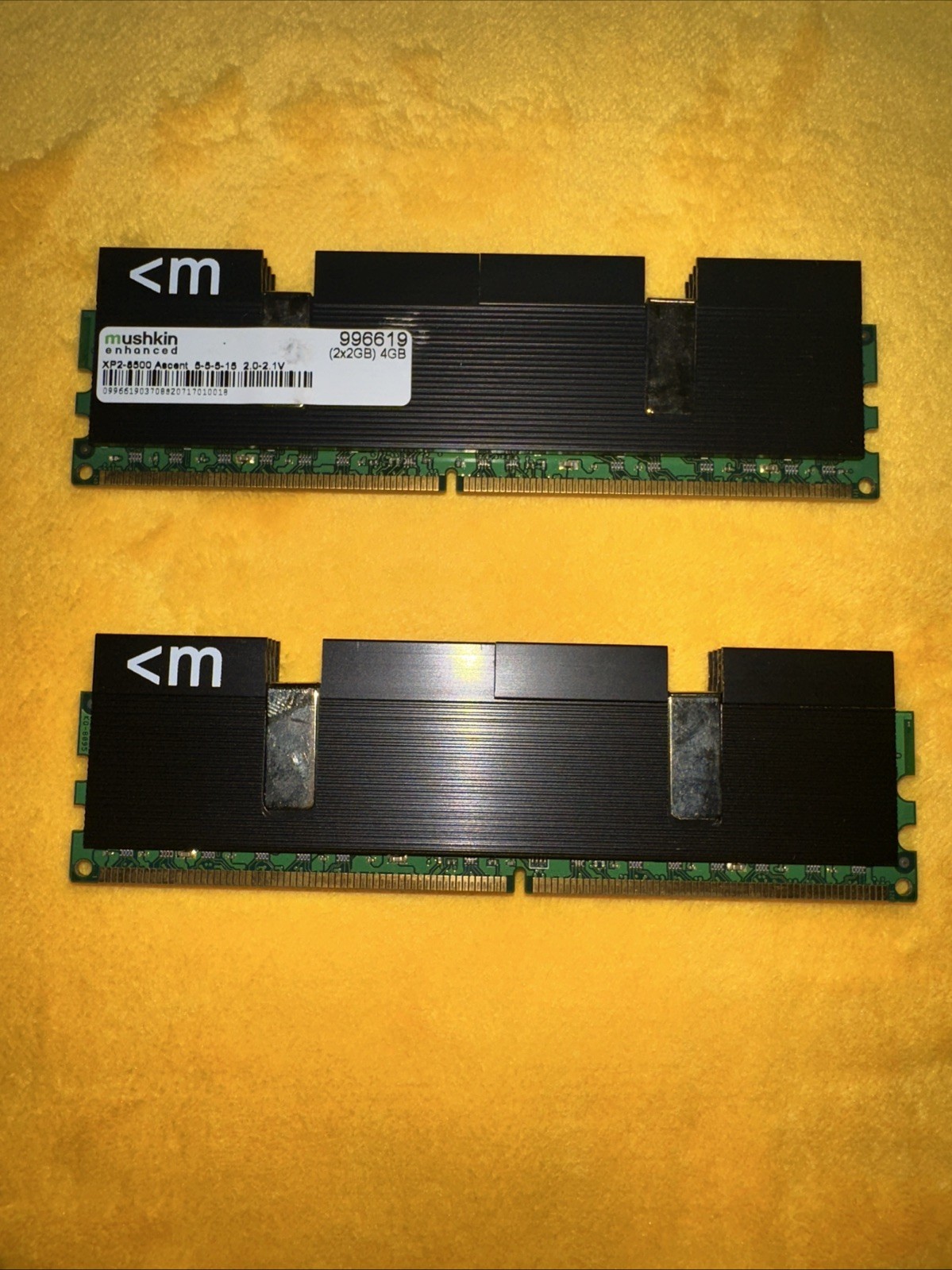 4GB Kit 2x2GB Mushkin Enhanced 996619 RAM Memory -10666 DDR2-1066 PC2-8500