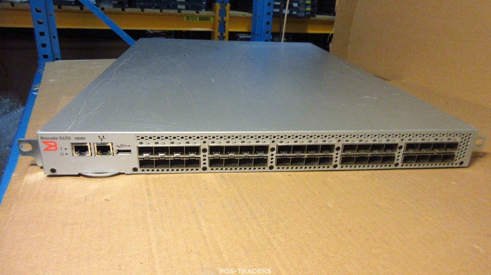 Brocade 5100 NA-5120-0008 40-Port 8Gb Fibre Channel SAN Switch INCL RM EARS