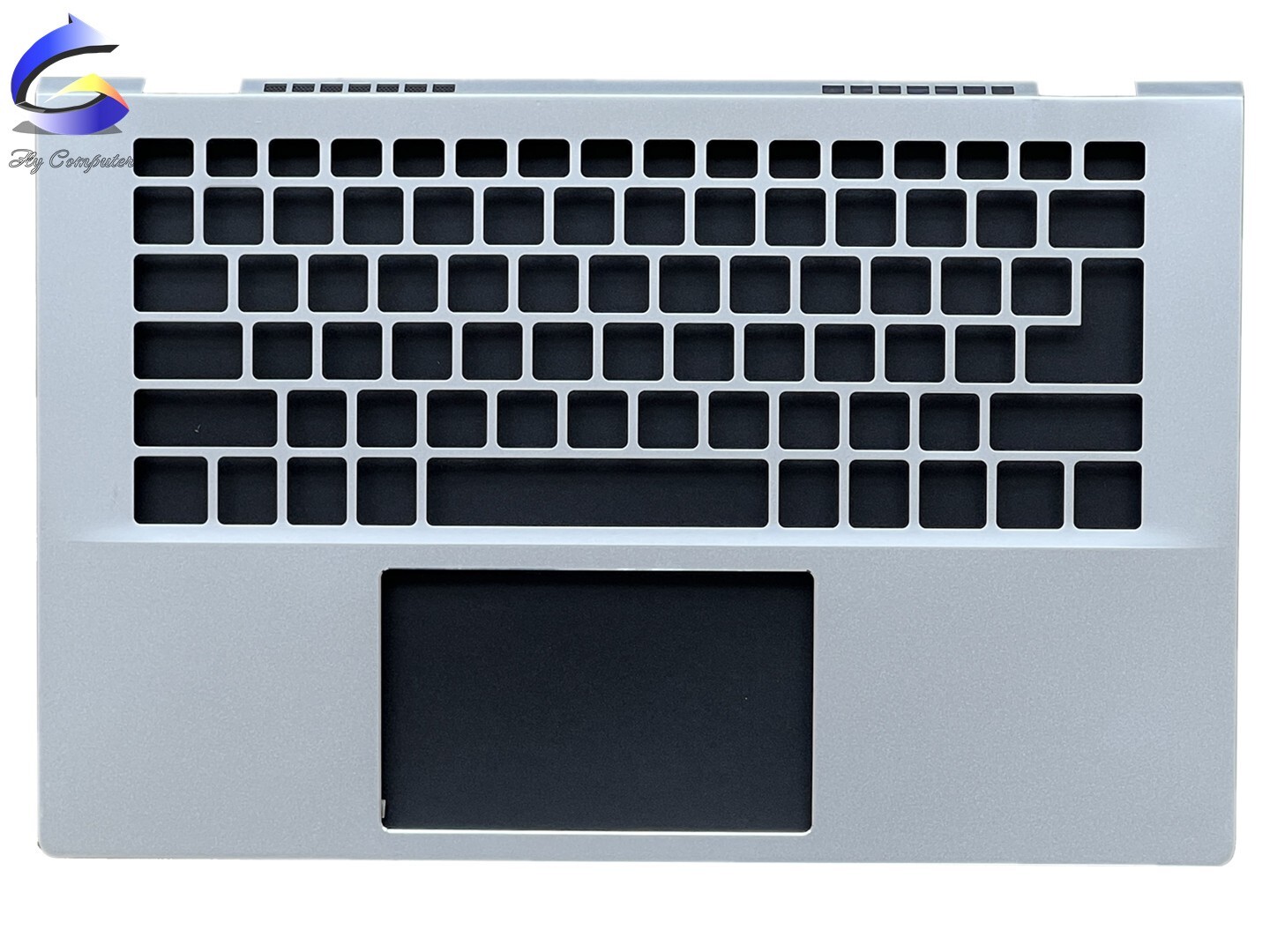 New For Dell Inspiron 5401 5402 5405 Palmrest Upper Case KB Bezel Silver 09TNWY