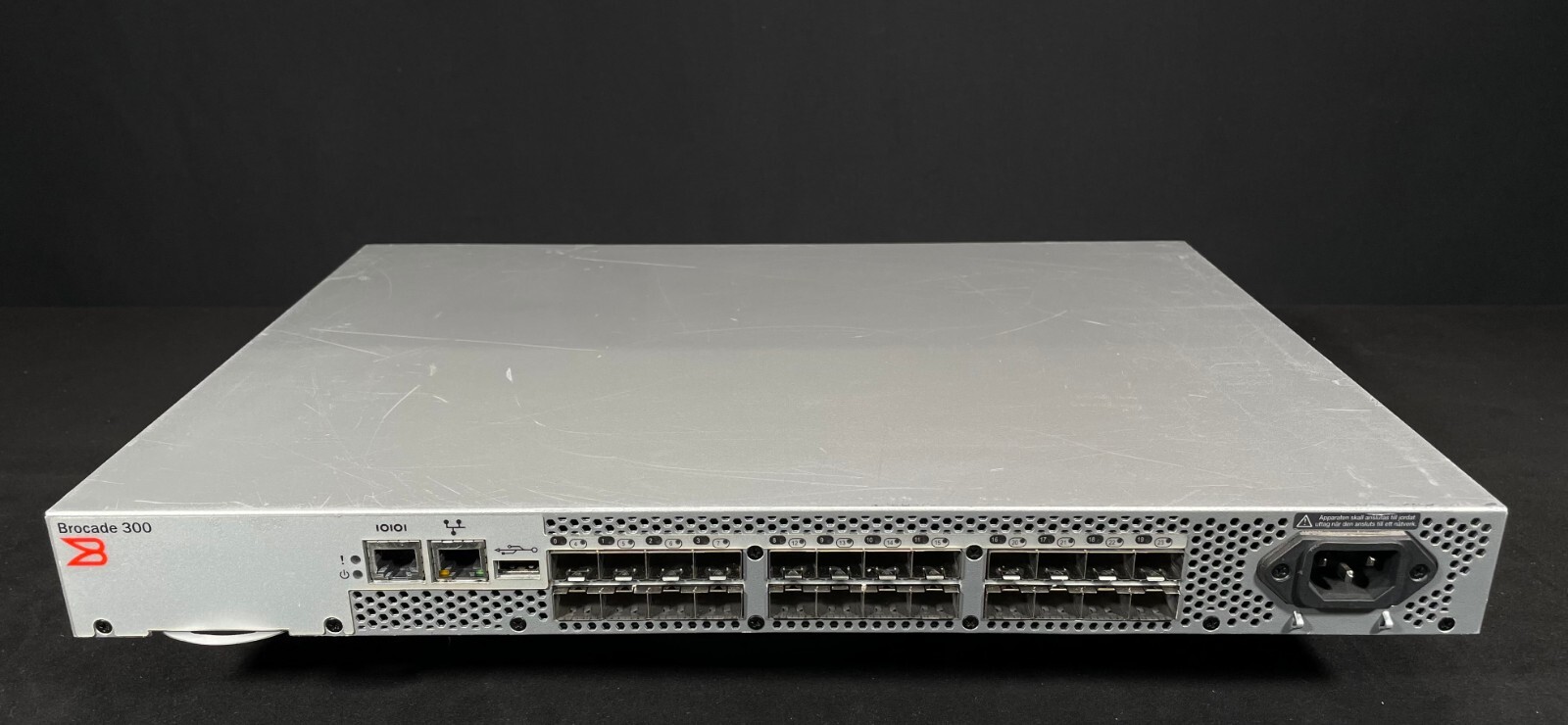 Brocade  300 BR-300 24 Port 8G SAN Storage Network Switch- Same Day Shipping