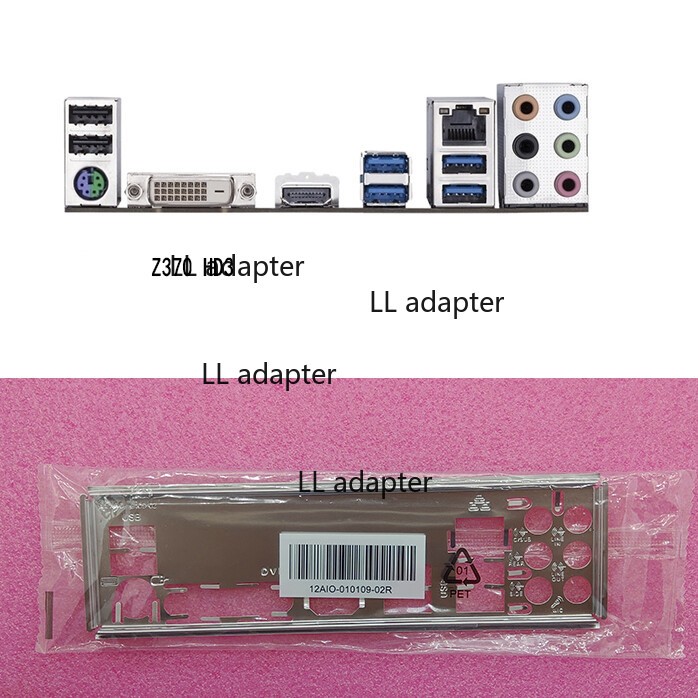1PCS Z370 HD3 FOR GIGABYTE IO I/O SHIELD Back Plate BackPlate