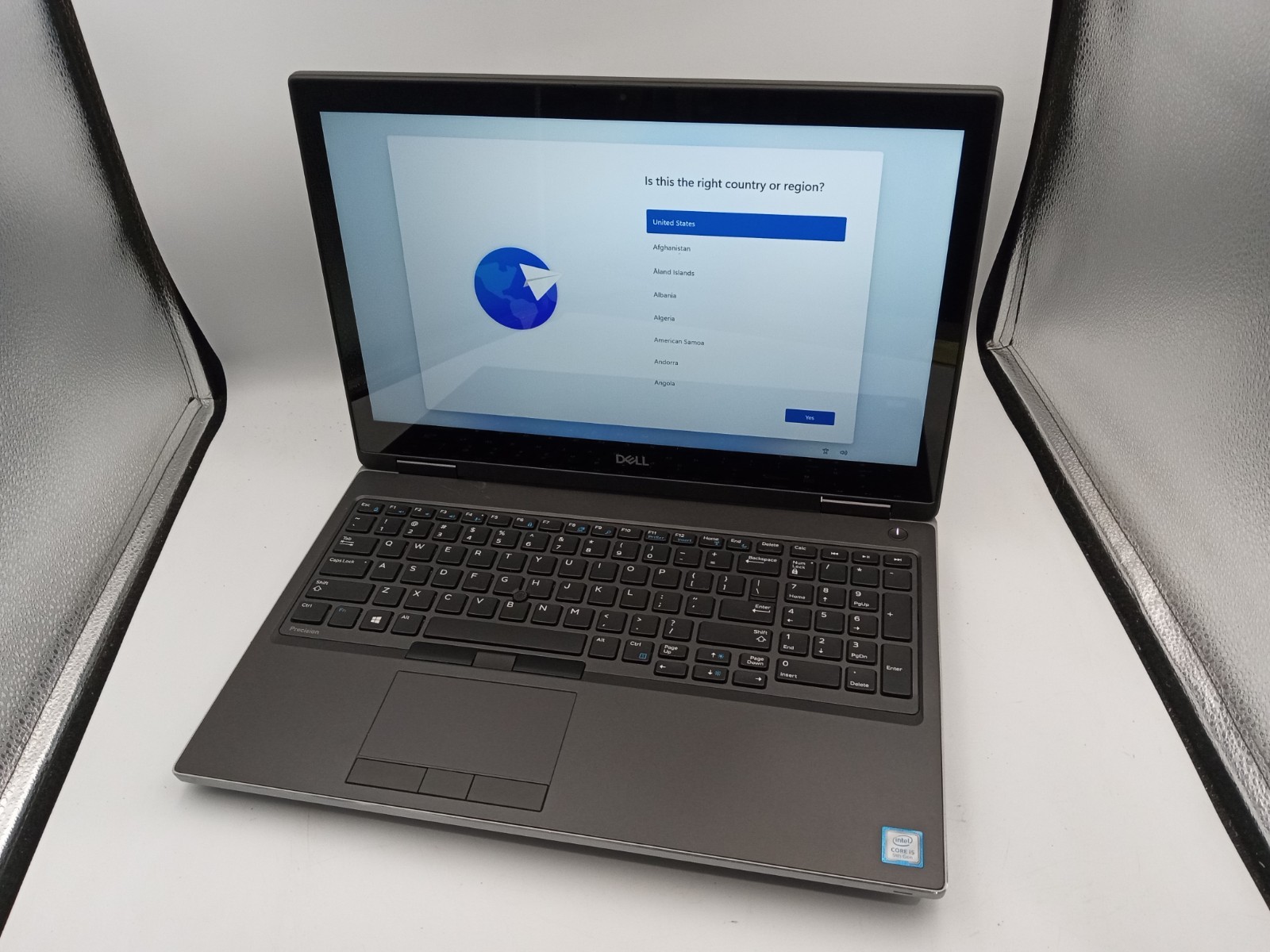 Dell Precision 7540 15.6" Touchscreen i5-9400H CPU 16GB RAM 128GB SSD Windows 11