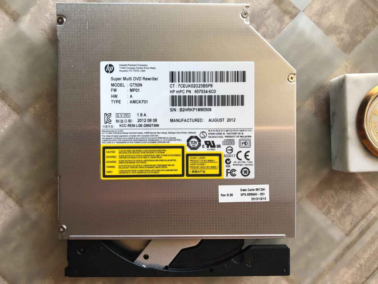 HP GT50N SN-208 GTA0N UJ8E1 DS-8A9SH GT80N SATA Multi-DVD writer