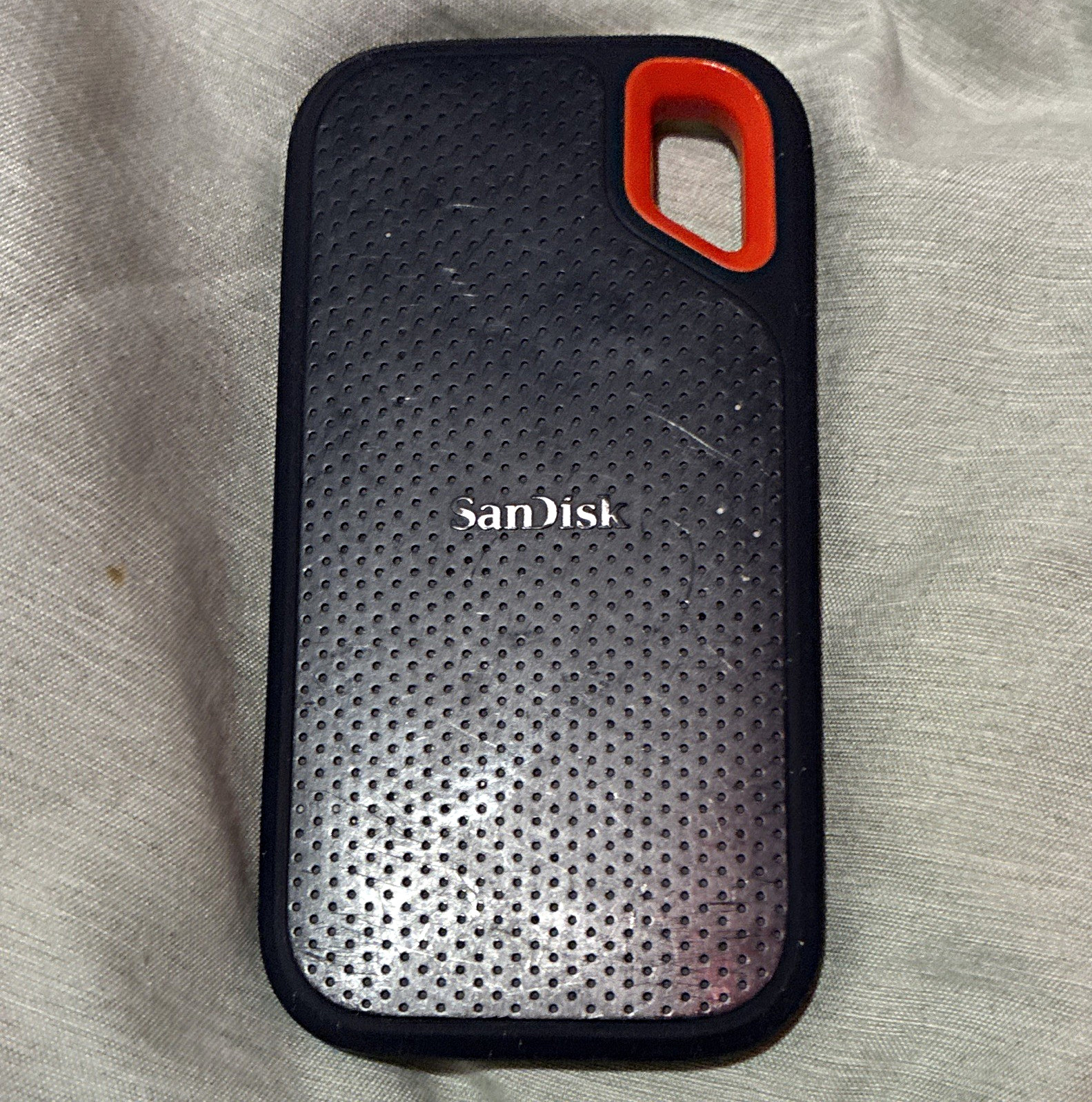 SanDisk Extreme Portable SSD 500GB USB-C Rugged External SSD Black/Orange