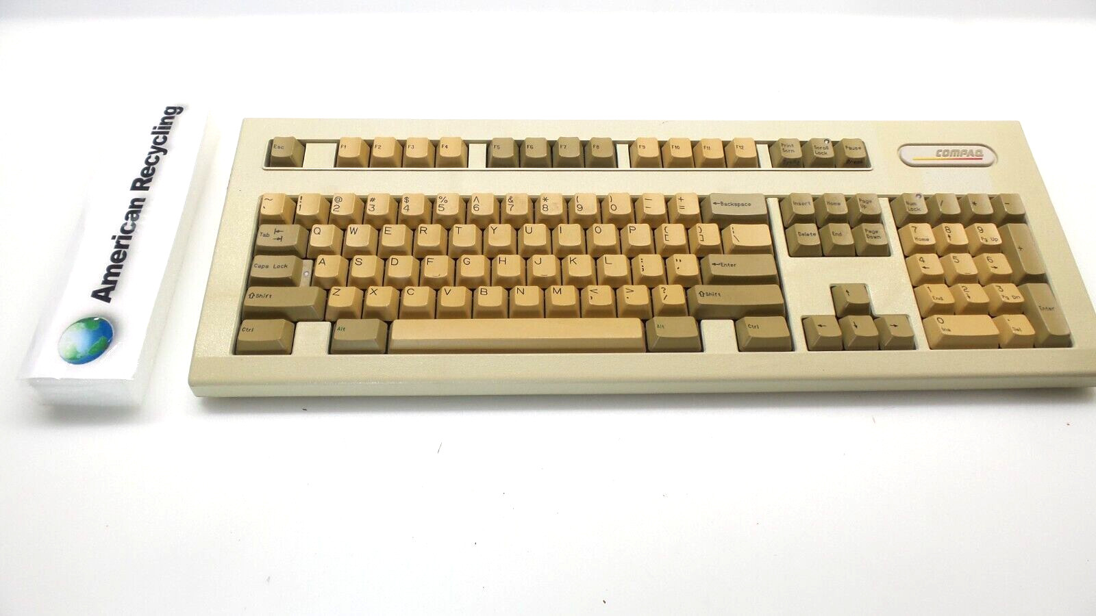 COMPAQ DOMESTIC 101 ENHANCED II KEYBOARD - No Cable- Working (Vintage)