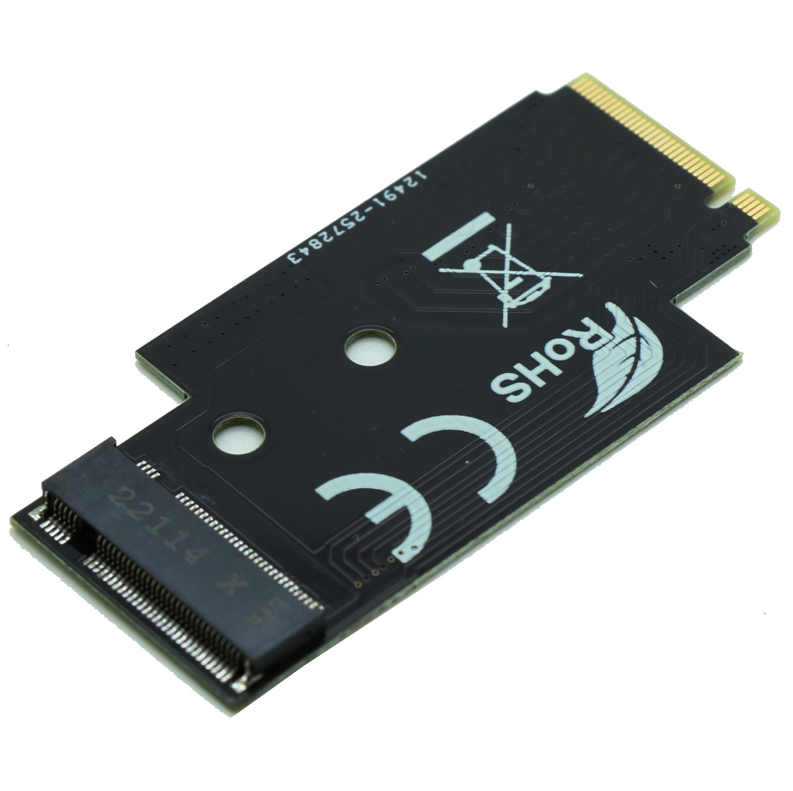 M.2 nVME 2242 to 2280 Extension Card Support PCIe 4.0 SSD,Compatible with Len...