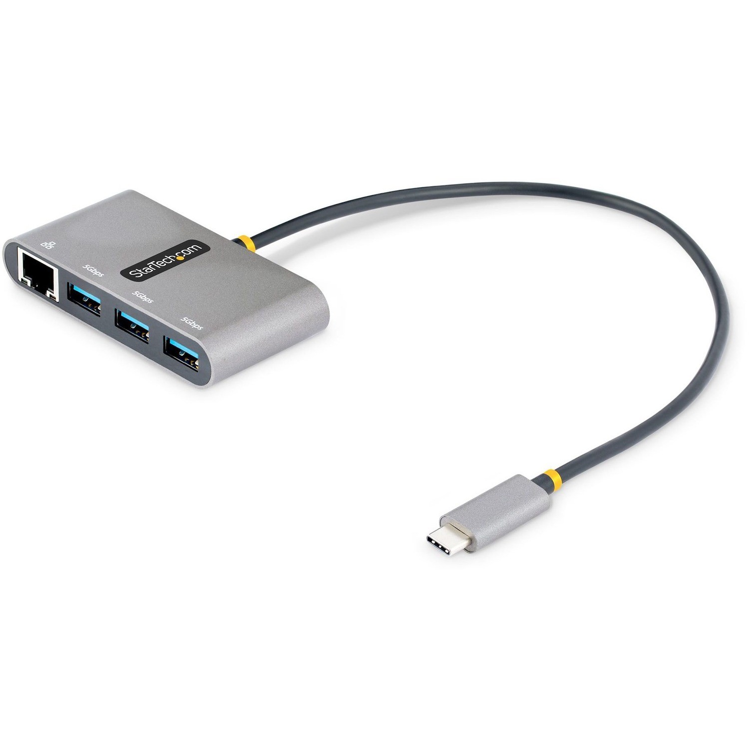 StarTech 3-Port USB-C Hub with Ethernet (hb30c3a1gea2)